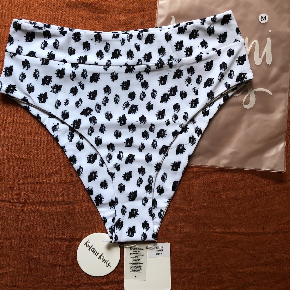 Kulani Kinis High Hip Cheeky Bottom Sz M